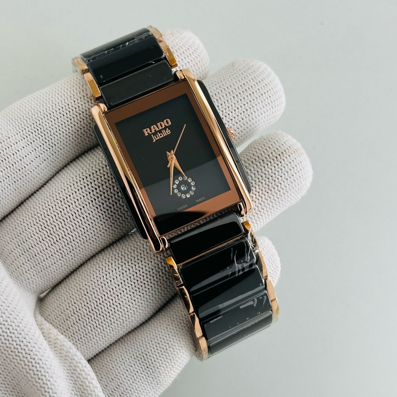 RADO MENS WOMENS STAINLESS STEEL PREMIUM WATCH HIGH QUALITY BOTH SUITED WATCHES