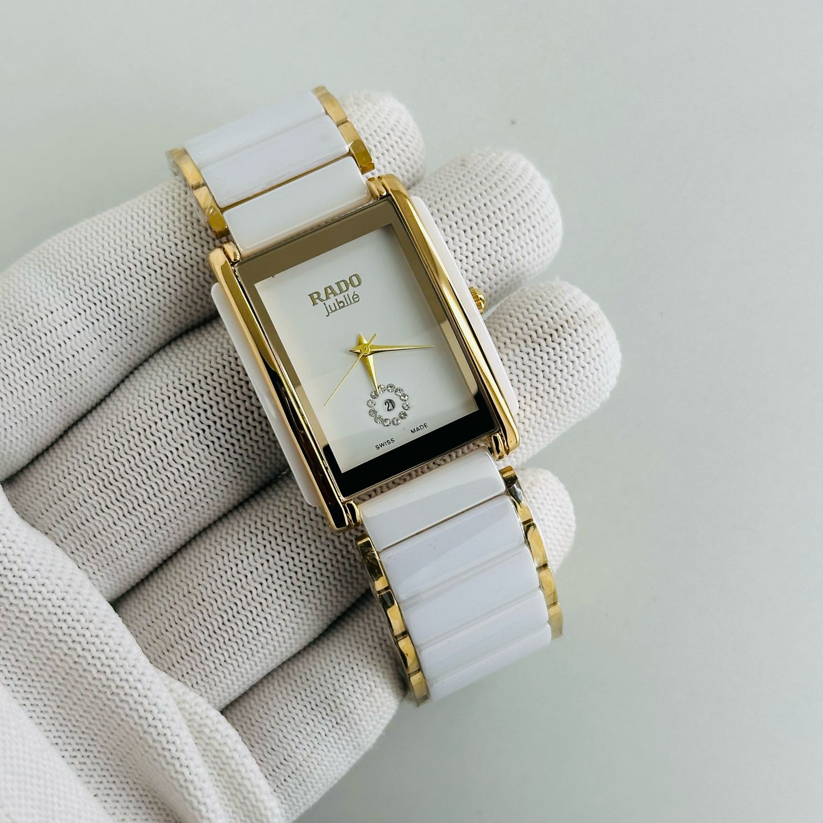 RADO MENS WOMENS STAINLESS STEEL PREMIUM WATCH HIGH QUALITY BOTH SUITED WATCHES