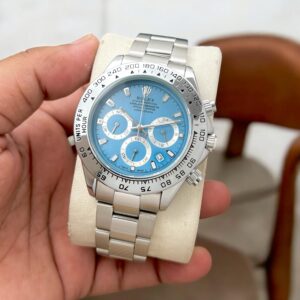 ROLEX MENS GOLD SILVER CHRONO GRAPH MENS PREMIUM EDITION WATCH