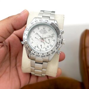 ROLEX MENS GOLD SILVER CHRONO GRAPH MENS PREMIUM EDITION WATCH