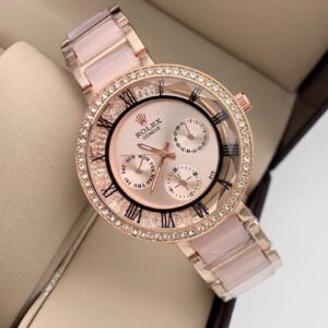 ROLEX WOMENS COLOURFUL CHRONO GRAPH MENS PREMIUM EDITION WATCH