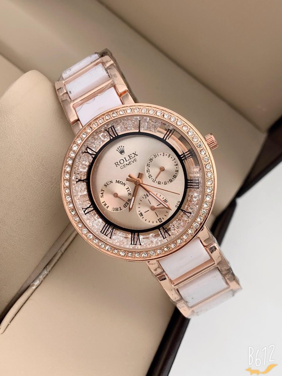 ROLEX WOMENS COLOURFUL CHRONO GRAPH MENS PREMIUM EDITION WATCH