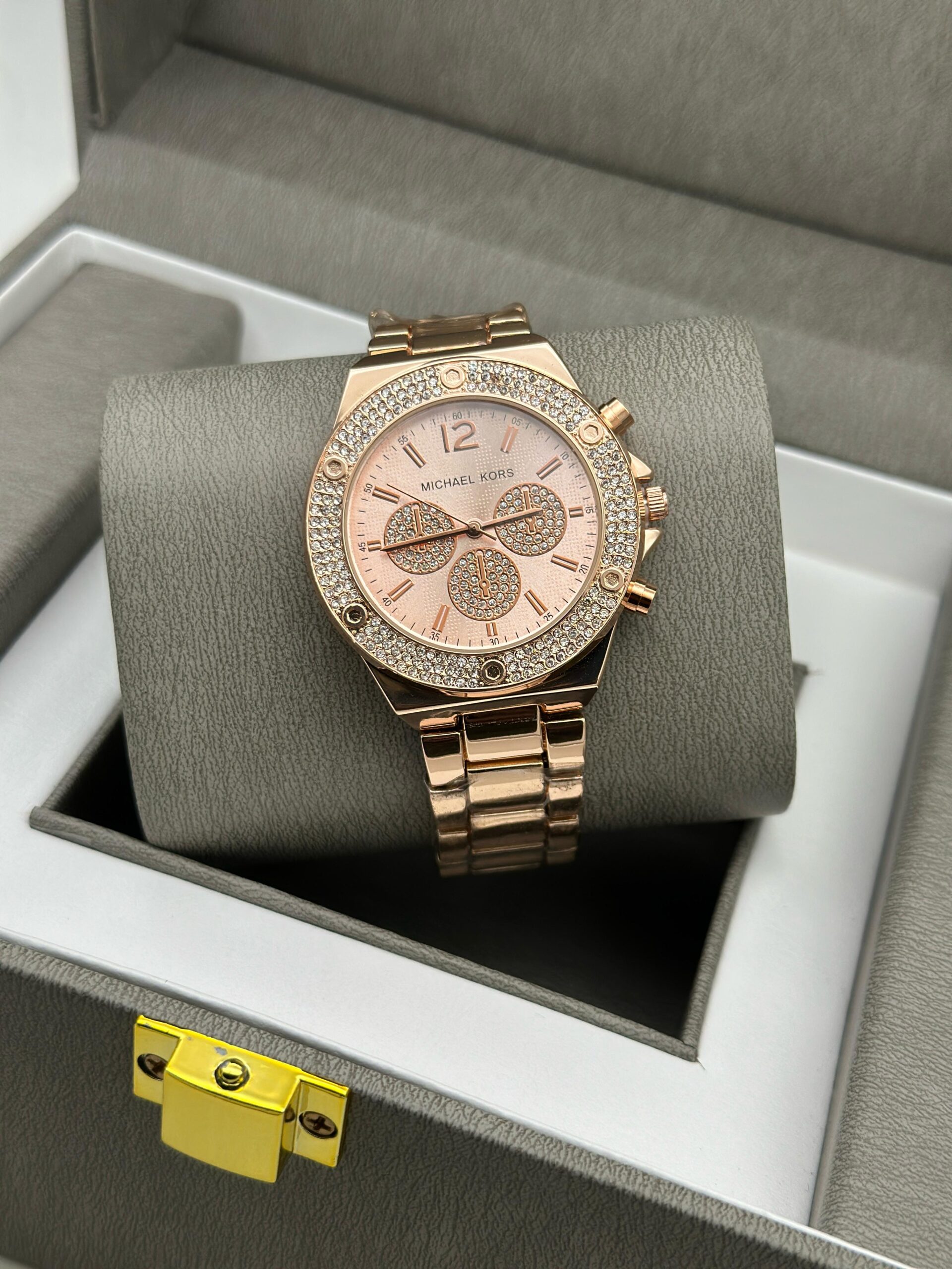 MICHEL KORS WOMENS PREMIUM EDITION WATCH COLOURFUL DESIGNER ALL TIME SUITED