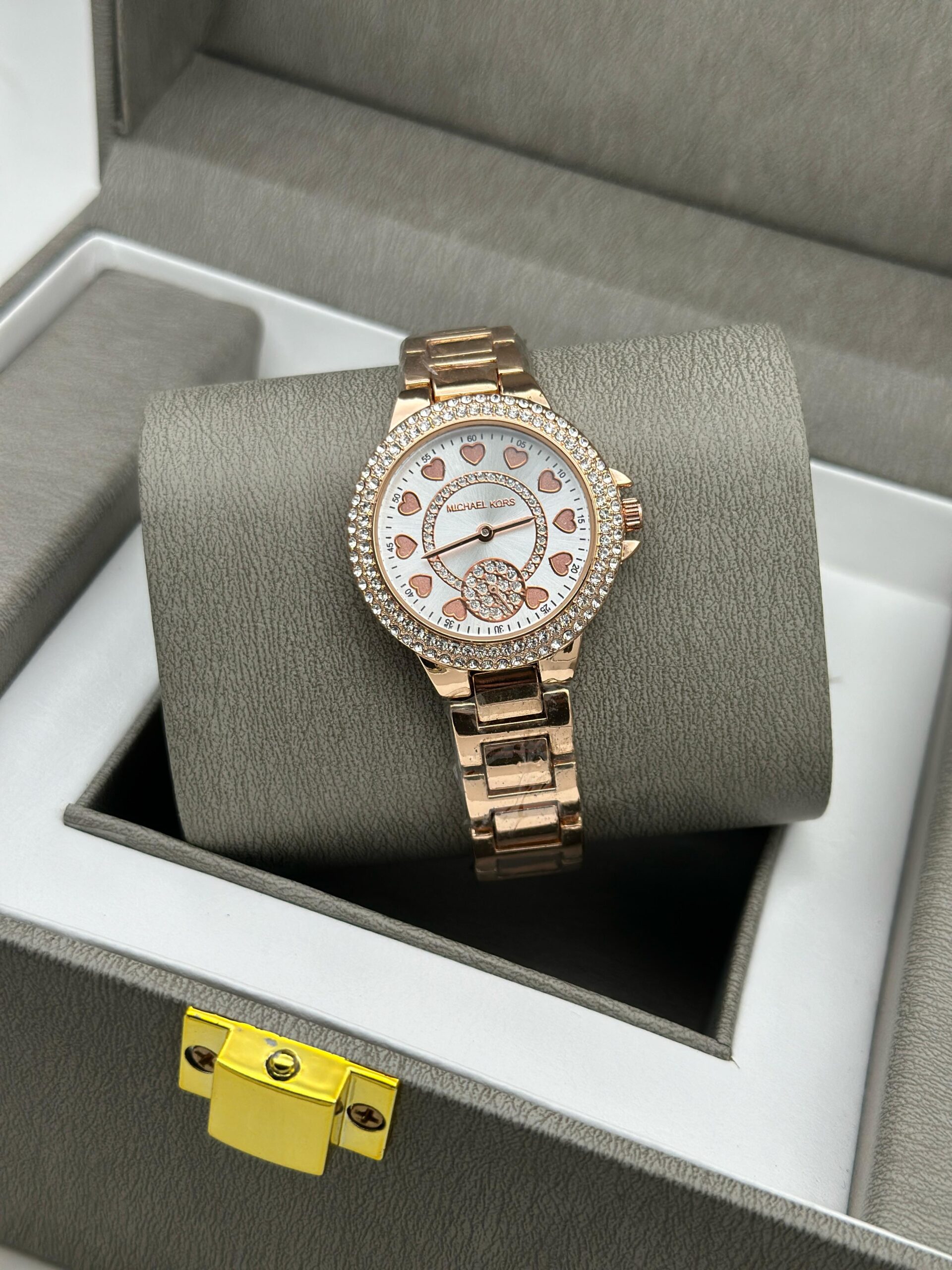 MICHEL KORS WOMENS PREMIUM EDITION WATCH COLOURFUL DESIGNER ALL TIME SUITED
