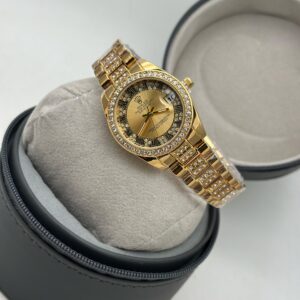 ROLEX WOMENS GOLD SILVER CHRONO GRAPH MENS PREMIUM EDITION WATCH