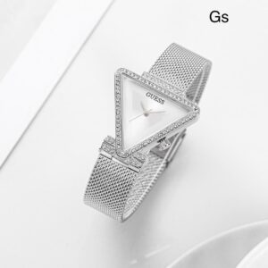 GUESS WOMENS LATEST EDITION TRIANGLE SHAPED WATCHES FOR WOMENS