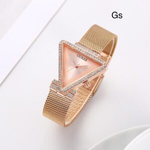 GUESS WOMENS LATEST EDITION TRIANGLE SHAPED WATCHES FOR WOMENS