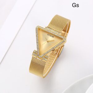 GUESS WOMENS LATEST EDITION TRIANGLE SHAPED WATCHES FOR WOMENS