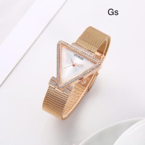 GUESS WOMENS LATEST EDITION TRIANGLE SHAPED WATCHES FOR WOMENS