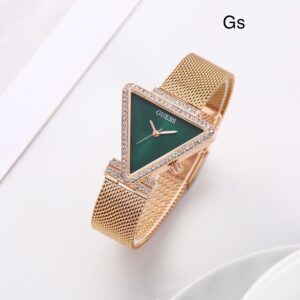 GUESS WOMENS LATEST EDITION TRIANGLE SHAPED WATCHES FOR WOMENS