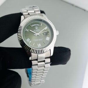 ROLEX MENS DAY DATE STAINLESS STEEL PREMIUM EDITION